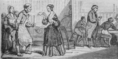 Adanmış, Fransızlar kendi kendilerine boyamışlar, eitor N.J. Philippart 1861