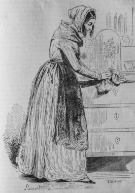 Paris 'in işçisi, Fransızlar kendi kendilerine boyadılar, eitor N.J. Philippart 1861