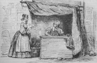 Gniaffe, Fransızlar kendi kendilerine boyadılar, eitor N.J. Philippart 1861