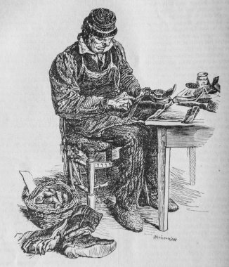 Gniaffe, Fransızlar kendi kendilerine boyadılar, eitor N.J. Philippart 1861