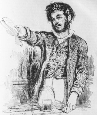 Le Goguettier, Fransızlar kendi kendilerine boyadılar, eitor N.J. Philippart 1861