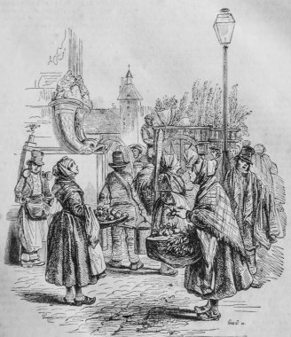 Les Cris de Paris, Fransızlar kendi kendilerine boyadılar, eitor N.J. Philippart 1861