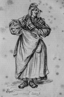 Balık tüccarı, Fransızlar kendi başlarına resim yaptılar, eitor N.J. Philippart 1861