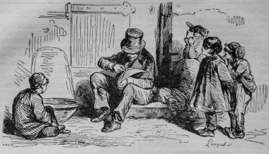 The Faience Model, Fransızlar kendi kendilerine boyadılar, eitor N.J. Philippart 1861