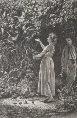 Bernadin de Saint Pierre, Paul ve Virginie çizimleri De la Charrie, editör Lemerre 1783