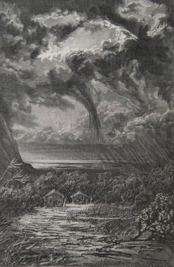 Bernadin de Saint Pierre, Paul ve Virginie çizimleri De la Charrie, editör Lemerre 1783