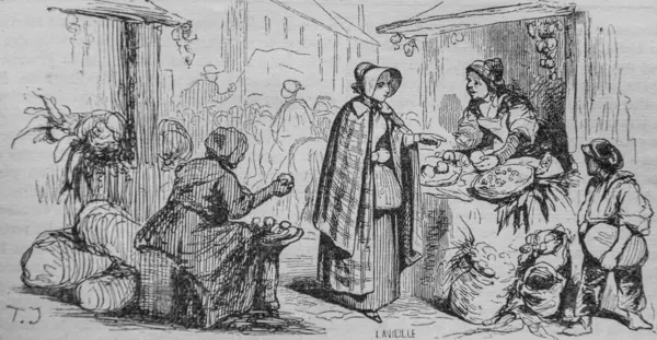 Paris Menagere 'i, Fransızlar kendi kendilerine boyadılar, EAca N.J. Philippart 1861