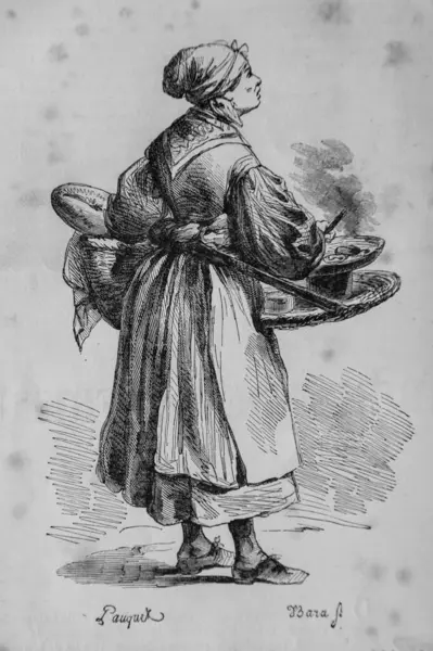 The frying merchant, the French painted by themselves, eitor N.J. Philippart 1861