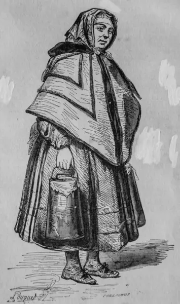 La Laitiere, Fransızlar kendi kendilerine boyadılar, eitor N.J. Philippart 1861