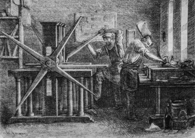 Edouard Charton 'ın 1855 tarihli resimli dergisi.