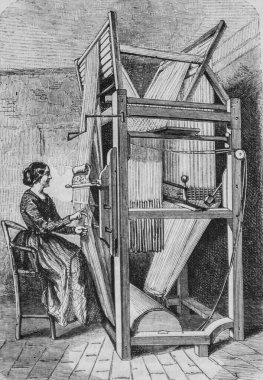 Yumuşak, ipek yüzler, Edouard Charton 1855 'in resim dükkanı.