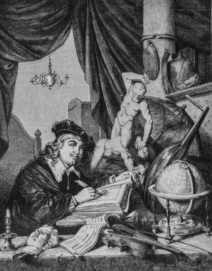 Gerard Dov, Edouard Charton 1855 'in pitoresk dergisi.