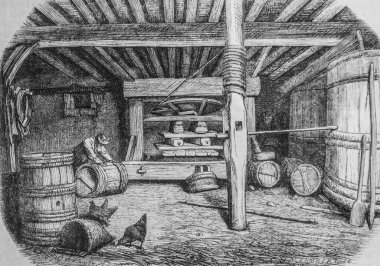 Eski basın, Edouard Charton 1870 'in resimli dergisi.