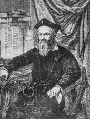 Marc Antoine de Dominos, Edouard Charton 1870 'in resim dükkanı.