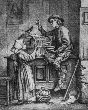 Bayan Edouard Charton 'ın 1870 tarihli 