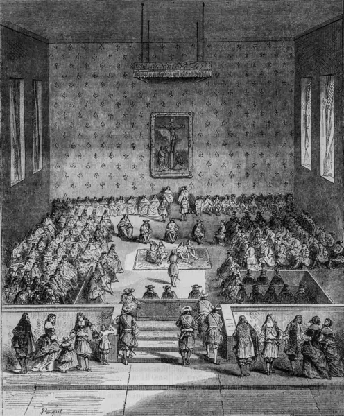 1670 'te Brittany Eyaleti manzarası, M. Edouard Charton 1870' in resimli dergisi.