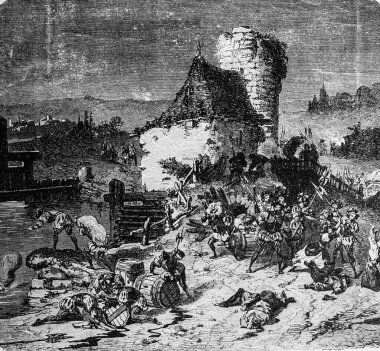 Yıkım de la Provence 1536, Yayımcı Lahur 1883