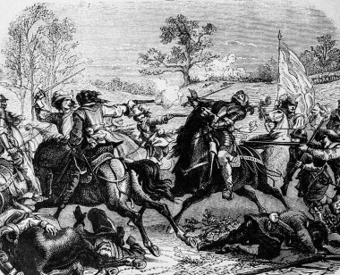 Mariee 1641 savaşında Soissons Kontunun ölümü, Yayımcı Lahur 1883