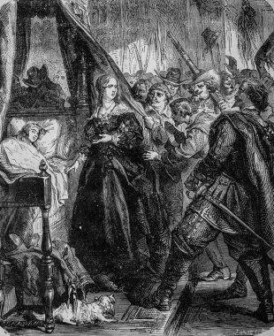 Palais Royal 1651 'deki insanlar, Yayımcı Lahur 1883