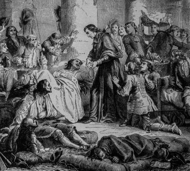 Fenelon yaraları tedavi ediyor, Yayımcı Lahur 1883