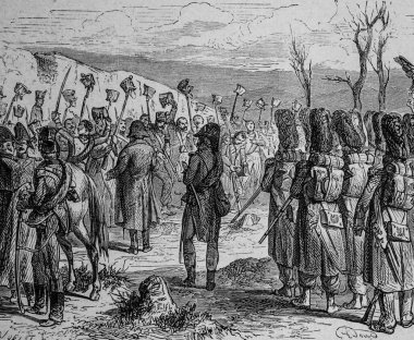 Elbe Adası 'nın Dönüşü 1813, Yayıncı Lahur 1883