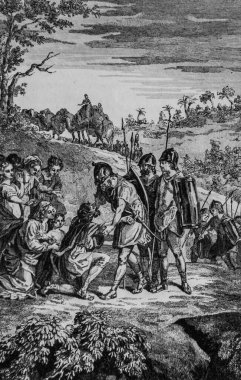 Jacob ve Esau ile röportaj, Antik Ahit, Maistre de Sacy 'nin İncil' i, Yayıncı Guiraudet ve Jouaust 1836