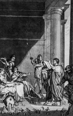 Kurbağalar, Antik Ahit, Sacy Ustası 'nın İncil' i, Yayımcı Guiraudet ve Jouaust 1836