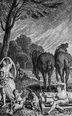 Sauterelles, Antik Ahit, Sacy Ustasının İncil 'i, Yayımcı Guiraudet ve Jouaust 1836