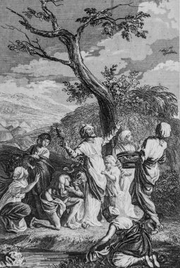 Lepreu 'nun Arındırılması, Antik Ahit, Maistre de Sacy' nin İncil 'i, Yayımcı Guiraudet ve Jouaust 1836