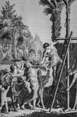 TABERNACTS Şölenleri, ANCIENT TESTAMENT, Sacy Ustası 'nın İncil' i, Yayımcı Guiraudet ve Jouaust 1836