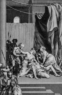 Dolila ve Samson, Antik Ahit, Maistre de Sacy 'nin İncil' i, Yayımcı Guiraudet ve Jouaust 1836