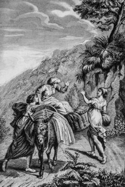 Noemi Beytüllahim 'e dönüyor, eski irade, Sacy Ustası, Yayıncı Guiraudet ve Jouaust 1836' nın İncil 'i.