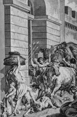 İsrail 'de bolluk, Antik Ahit, Maistre de Sacy' nin İncil 'i, Yayıncı Guiraudet ve Jouaust 1836