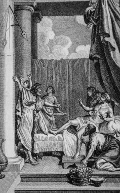 Yeşaya, Ezechias de la şifacı, eski irade, Sacy Ustası, Yayıncı Guiraudet ve Jouaust 1836 'dan İncil' i temin eder.