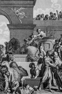 Yahudiler, Sacy 'nin efendisi, Yayıncı Guiraudet ve Jouaust 1836' nın İncil 'i olan eski irade, geri dönmüş gibi davrandılar.