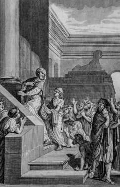 Aman Yükselişi, Antik Ahit, Sacy Ustası 'nın İncil' i, Yayımcı Guiraudet ve Jouaust 1836