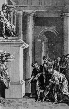 Daniel, Bel, Eski Ahit, Le Maistre de Sacy 'nin İncil' i, Yayımcı Guiraudet ve Jouaust 1836 'nın hilekarlığını gösteriyor.