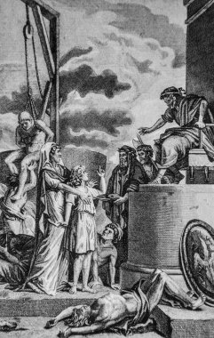 Bir anne ve oğullarının şehitliği, eski irade, Sacy Ustasının İncil 'i, Yayımcı Guiraudet ve Jouaust 1836