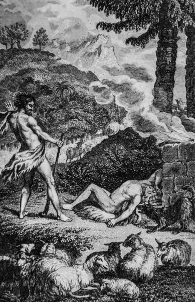 Kabil, kardeşi Antik Ahit 'i, Le Maistre de Sacy' nin İncil 'ini, Yayımcı Guiraudet ve Jouaust 1836' yı öldürdü.