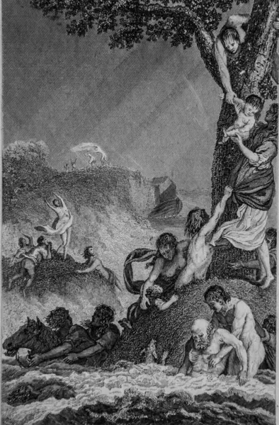 Tufan, Antik Ahit, Maistre de Sacy 'nin İncil' i, Yayımcı Guiraudet ve Jouaust 1836