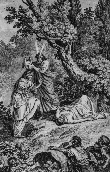 Aaron 'un Ölümü, Antik Ahit, Maistre de Sacy' nin İncil 'i, Yayımcı Guiraudet ve Jouaust 1836