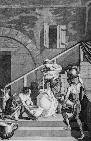 Elisee, zavallı bir dulun yağını, eski vasiyeti, İncil 'i Sacy ustası, Yayımcı Guiraudet ve Jouaust 1836' da çoğaltıyor.