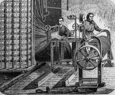 Raphael Renault işletmeleri, yumuşak çarşaf üretimi, büyük Turgan fabrikaları, Hatier Baskısı 1888