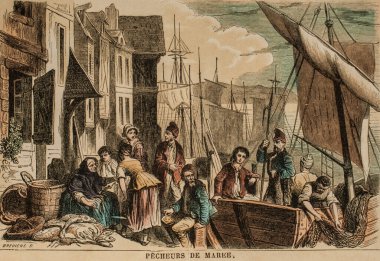 Masa balığı, okul çocukları için popüler betimleme, editör Ernest Meyer 1900