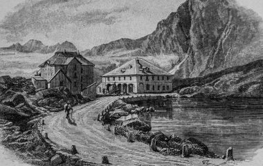 Saint Gothard Bakımevi, Dumont 'un yüzyılın en önemli eserleri, Baskı Hachette 1895