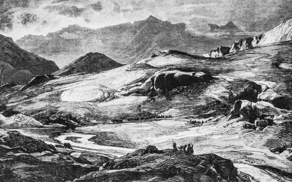 Saint Gothard, Dumont 'un yüzyılın en büyük eseri, Baskı Hachette 1895