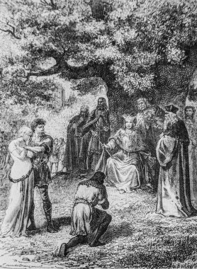 Saint Louis adaleti 1226-1270, Fransa 'nın popüler tarihi Henri Martin, editör Furne 1860