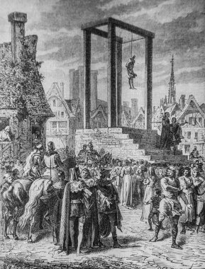 Pierre La Brosse 'un stresi 1270-1314, Henri Martin' in popüler Frrance hikayesi, editör Furne 1860