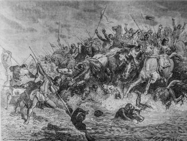 Courtrai Savaşı 1270-1314, Fransa 'nın Popüler Tarihi Henri Martin, Editör Furne 1860