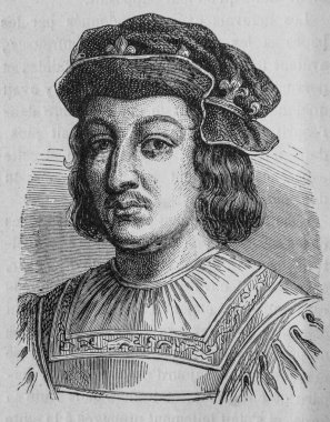 V. Philippe diyor ki Le Long, Fransa 'nın popüler tarihi Henri Martin, editör Furne 1860